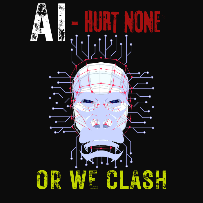 AI Hurt None Or We Clash Unisex T-Shirt
