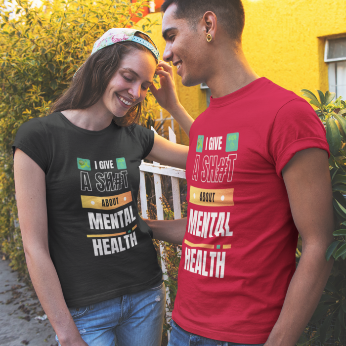 I Give A Shit About Mental Health Unisex T-Shirt
