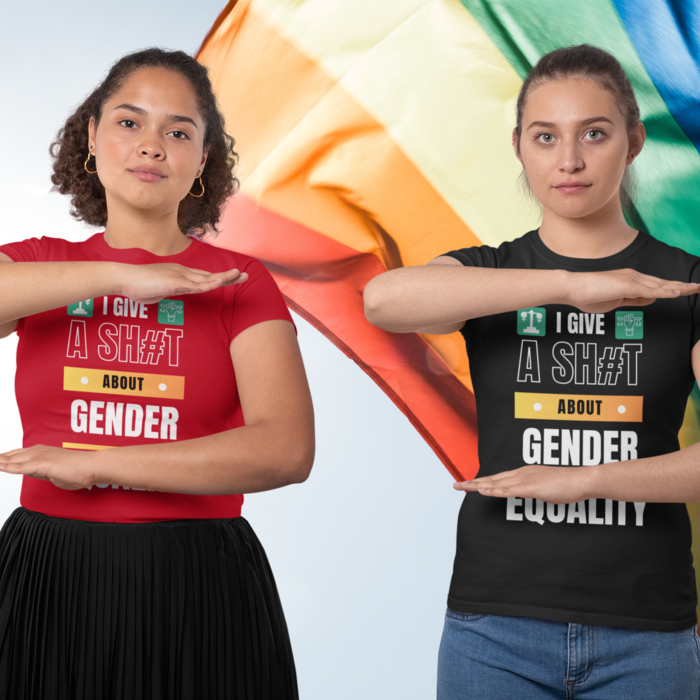 I Give A Shit About Gender Equality Unisex T-Shirt