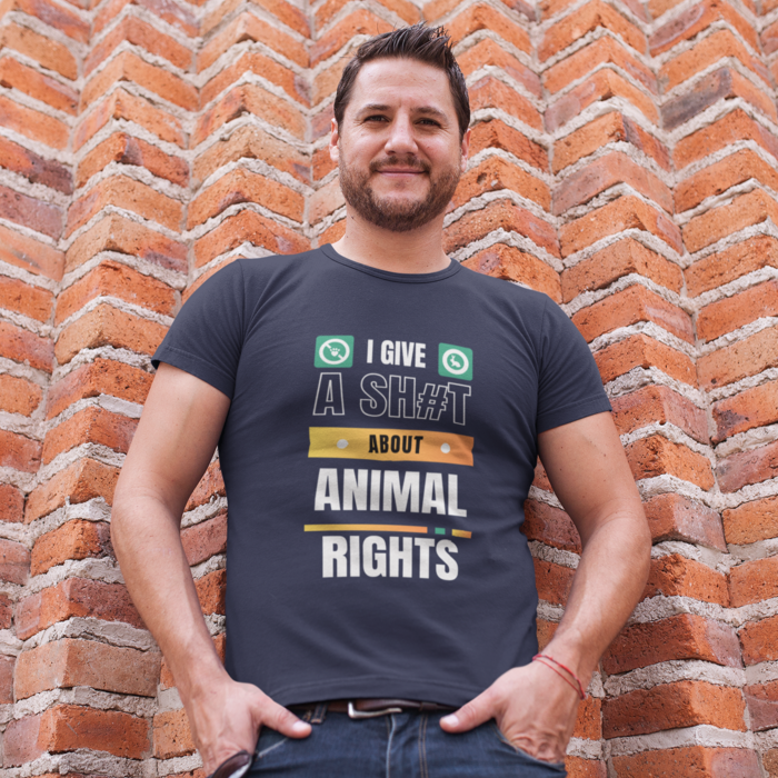 I Give A Shit About Human Rights Unisex T-Shirt