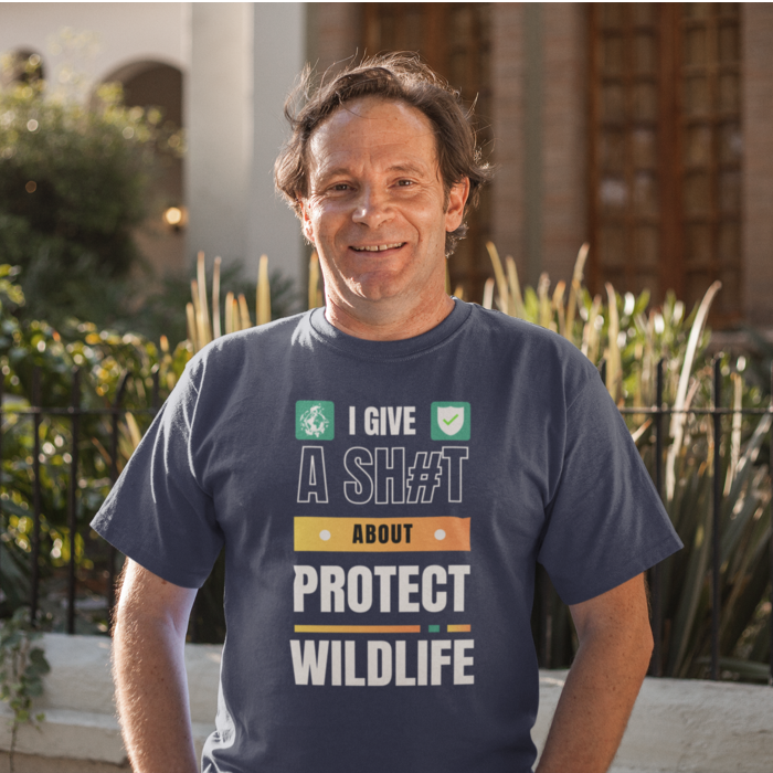 I Give A Shit About Protect Wildlife Unisex T-Shirt