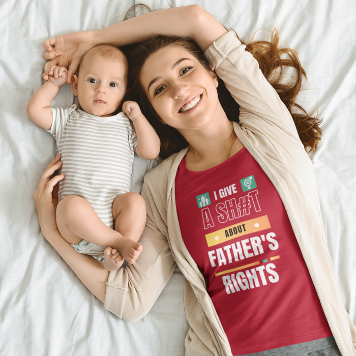 I Give A Shit About Father's Rights Unisex T-Shirt