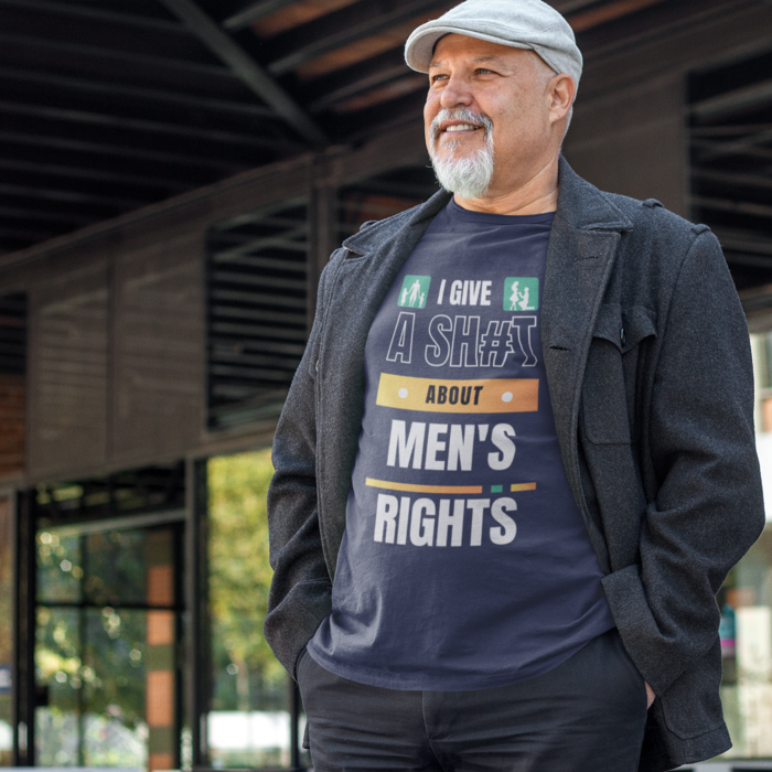 I Give A Shit About Men's Rights Unisex T-Shirt
