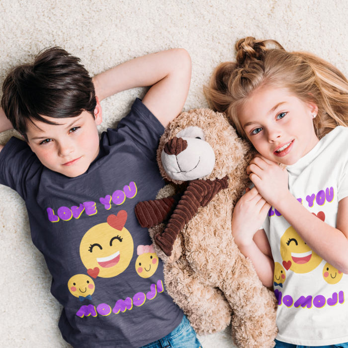 Love You Momoji Kids T-Shirt