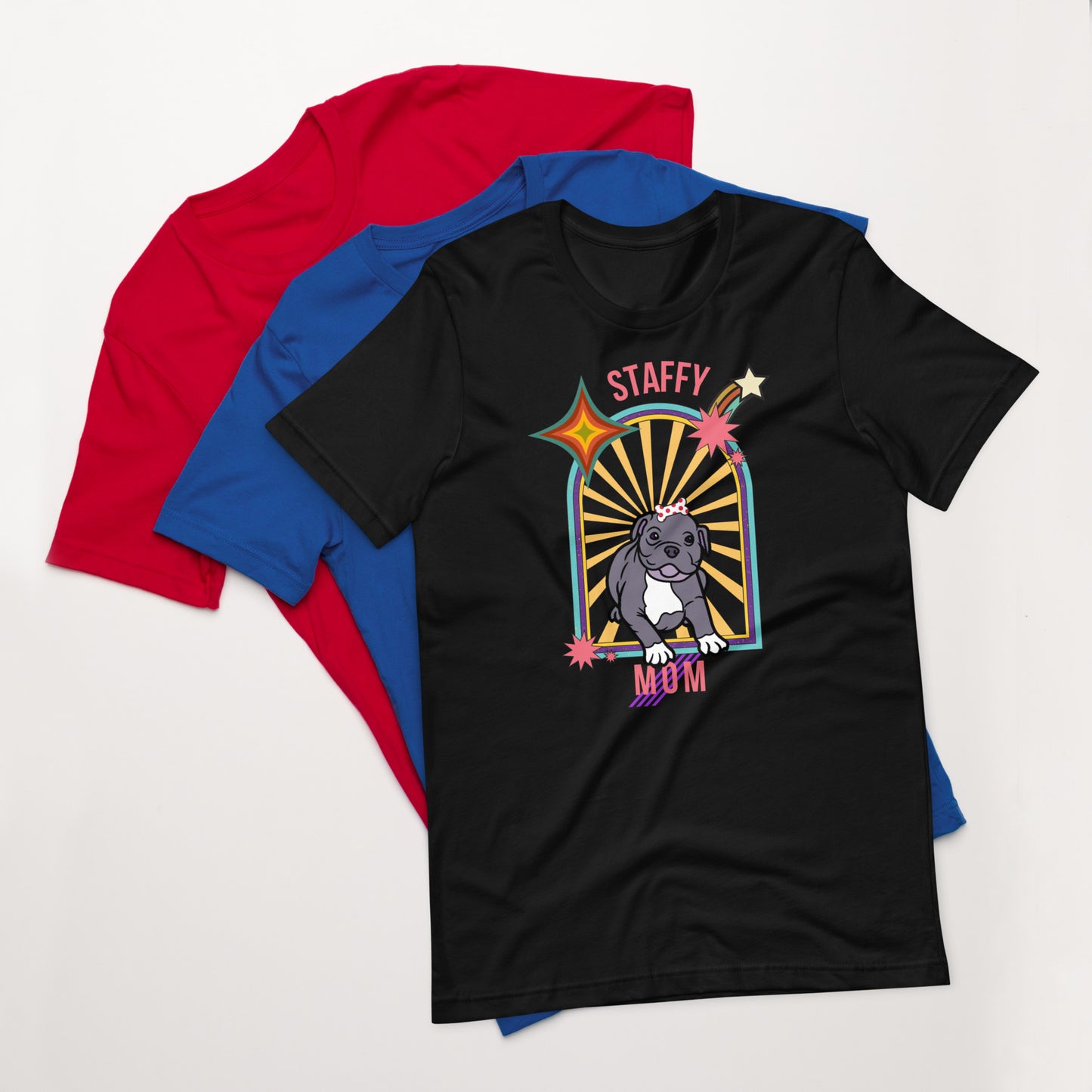 Staffy Mom Women T-Shirt