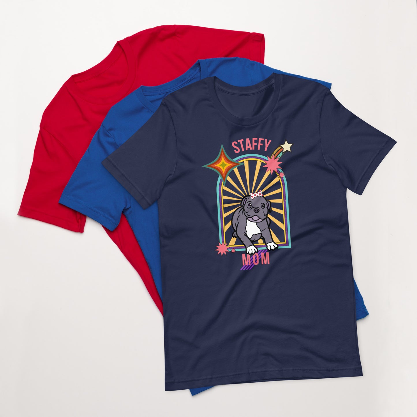 Staffy Mom Women T-Shirt
