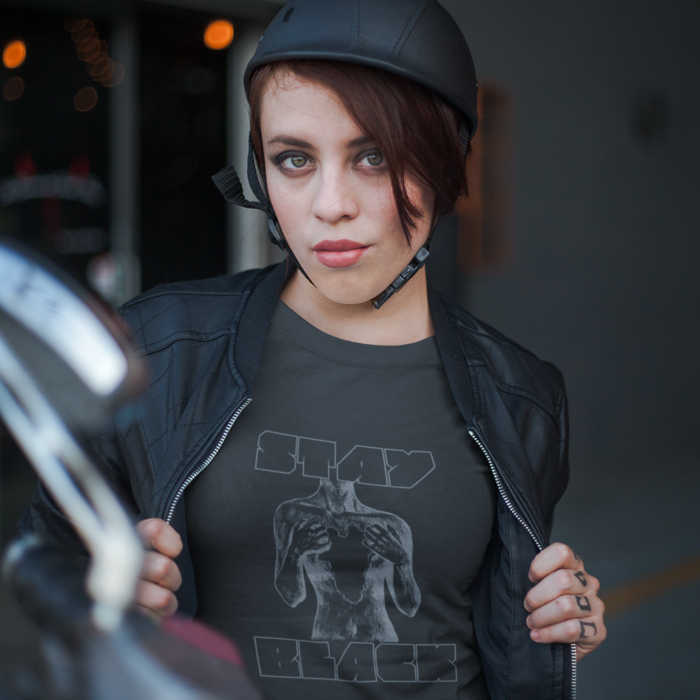 Stay Black (Body) Unisex T-Shirt