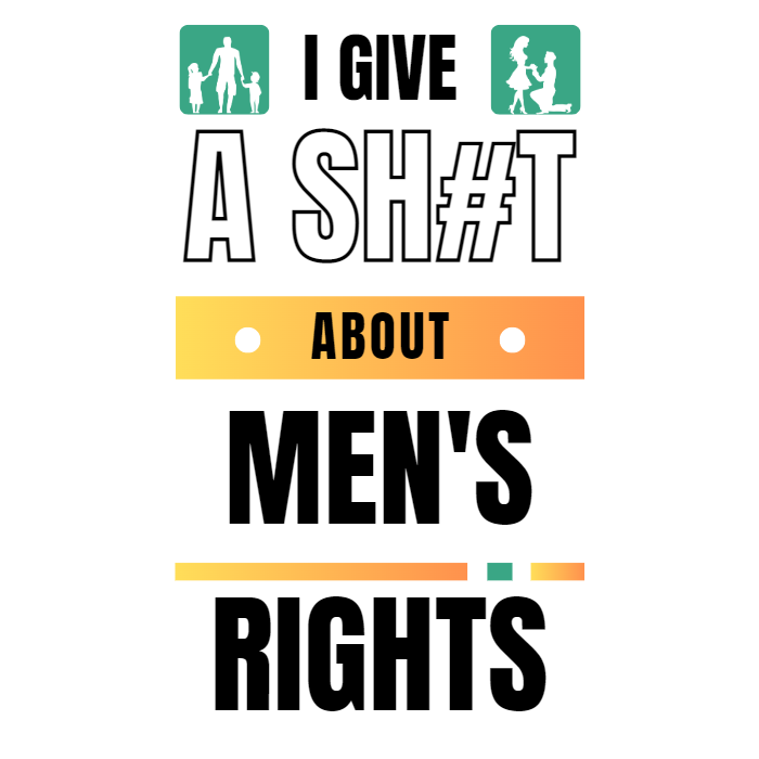 I Give A Shit About Men's Rights Unisex T-Shirt