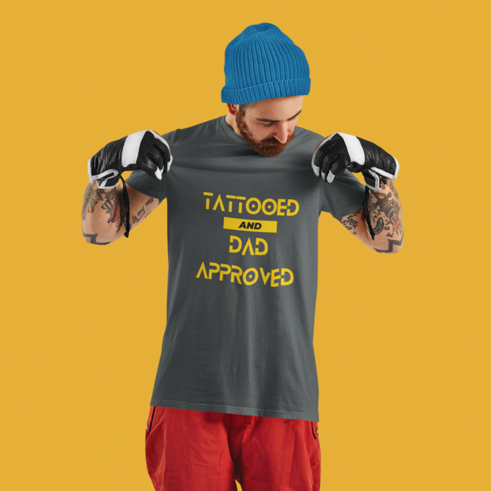 Tattooed And Dad Approved Men T-Shirt