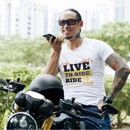 Live To Ride Ride To Dad Men T-Shirt