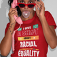 I Give A Shit About Racial Equality Unisex T-Shirt