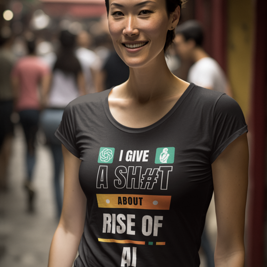 I Give A Shit About Rise Of AI Unisex T-Shirt