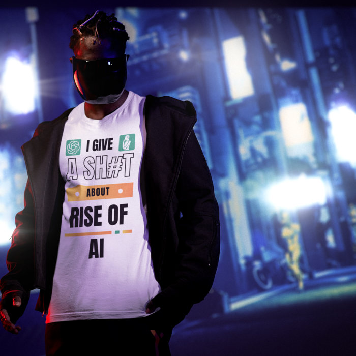 I Give A Shit About Rise Of AI Unisex T-Shirt