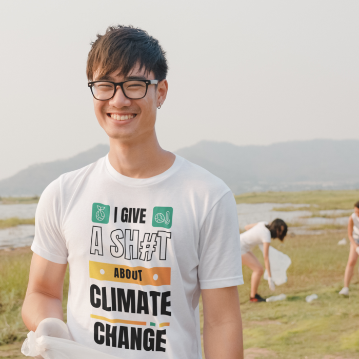 I Give A Shit About Climate Change Unisex T-Shirt