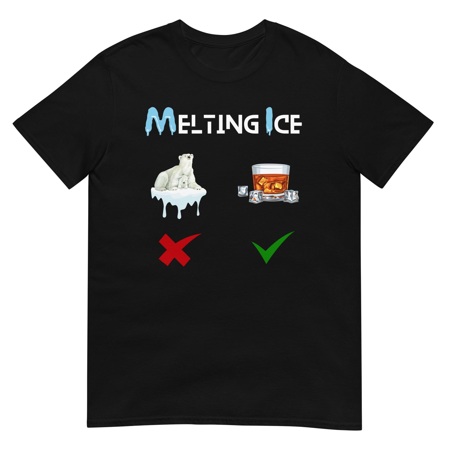 Melting Ice Unisex T-Shirt