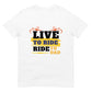 Live To Ride Ride To Dad Men T-Shirt