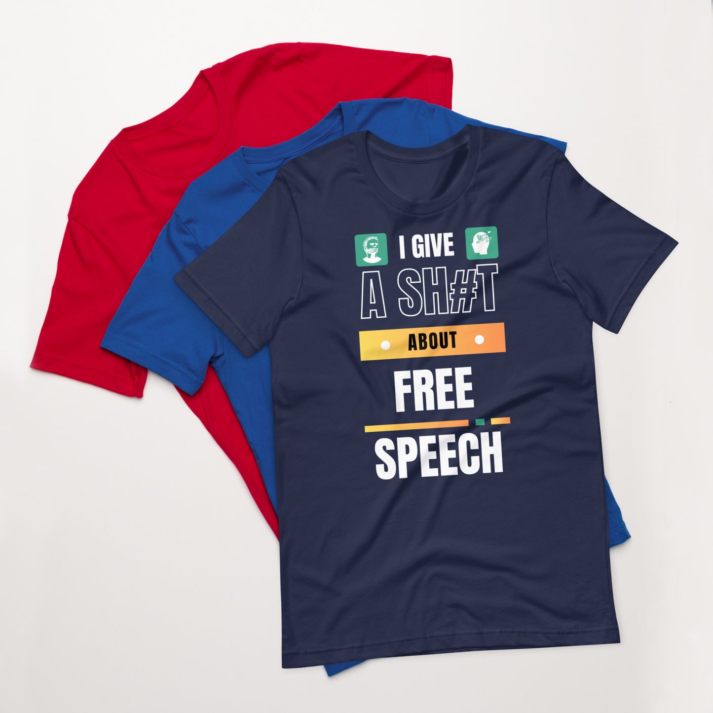 I Give A Shit About Free Speech Unisex T-Shirt