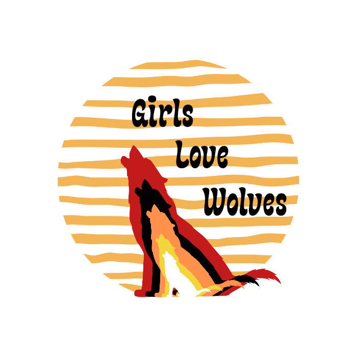 Girls Love Wolves Women T-Shirt