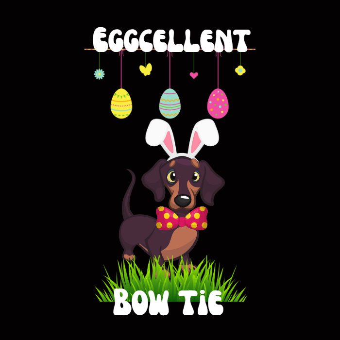 Eggcellent Bow Tie Unisex T-Shirt