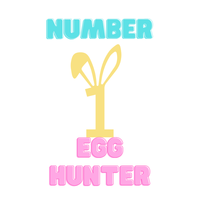 No 1 Egg Hunter Unisex T-Shirt