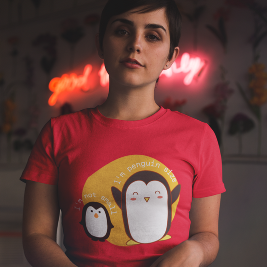 I'm Not Small I'm Penguin Size Unisex T-Shirt