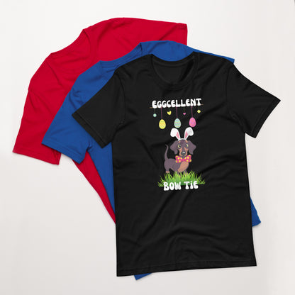 Eggcellent Bow Tie Unisex T-Shirt