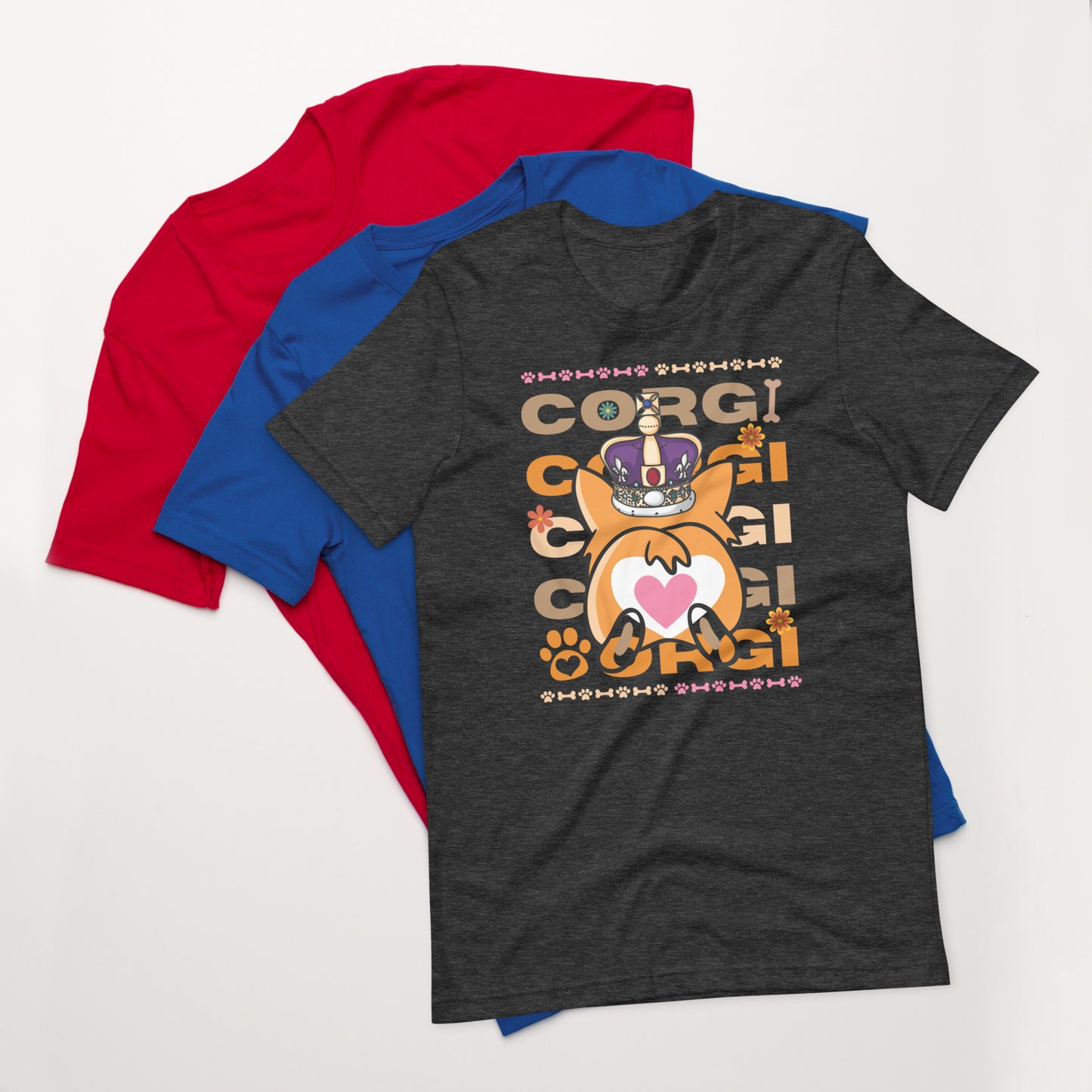 Queen Corgi Unisex T-Shirt